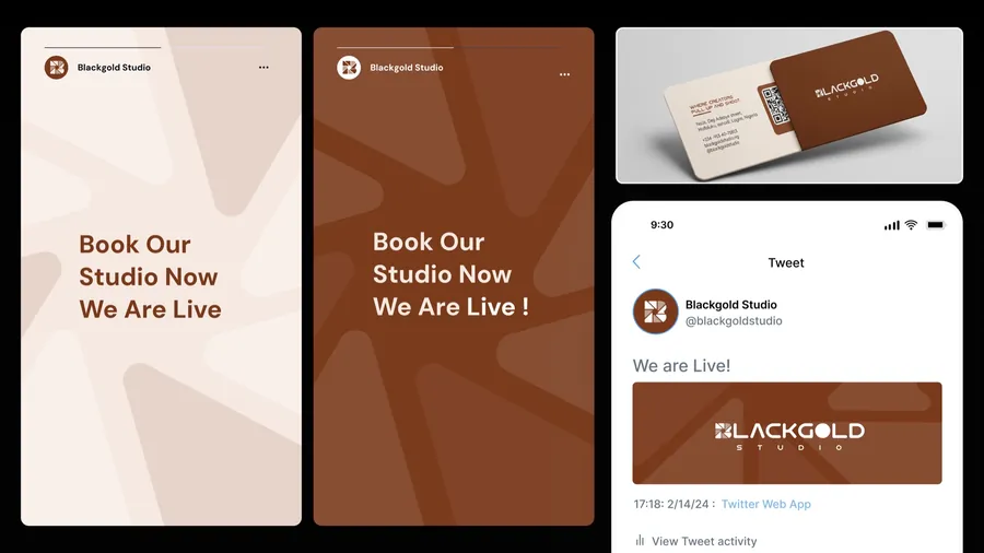 Blackgold Studio — Brand