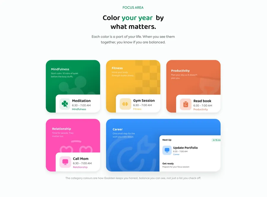 Goalden — Web