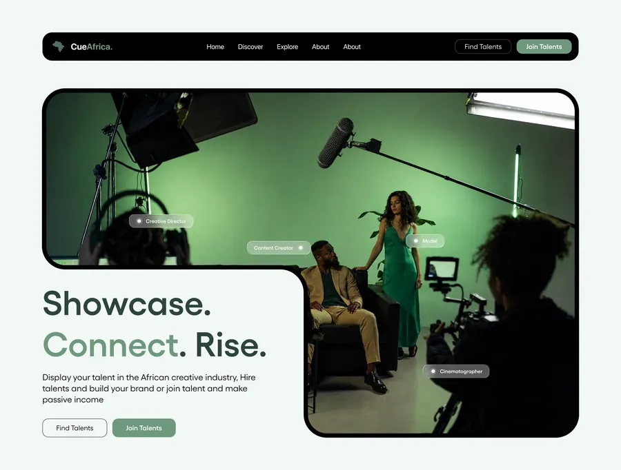 Cue Africa — Web