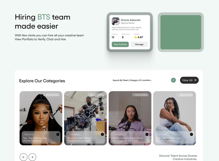 Cue Africa — Web