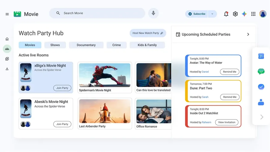 Google Movie — Product