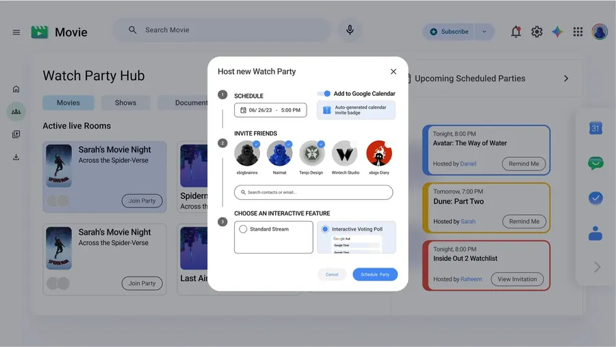 Google Movie — Product