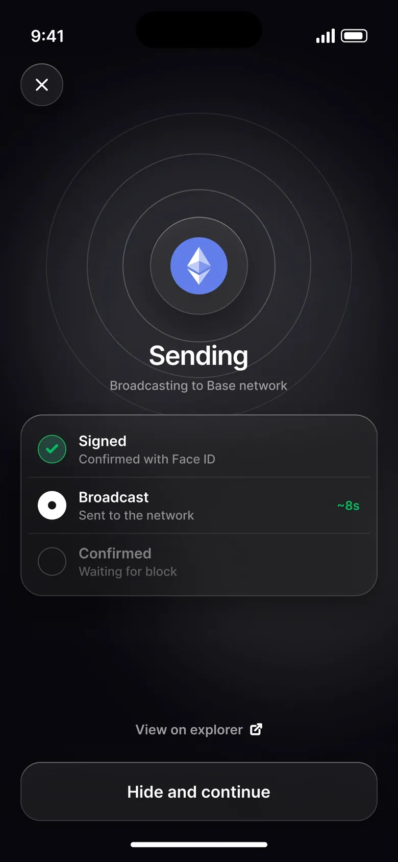 Mobile wallet — Product